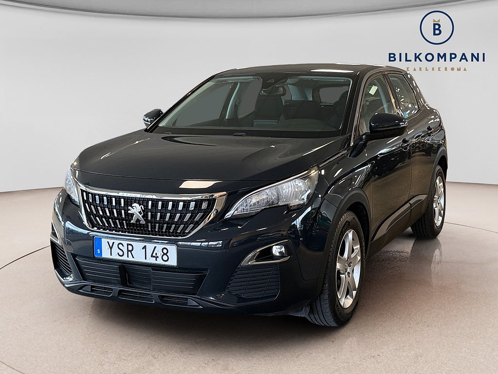 Peugeot 3008 1.2 Automat Parkeringssensorer Bluetooth Farthållare 2017