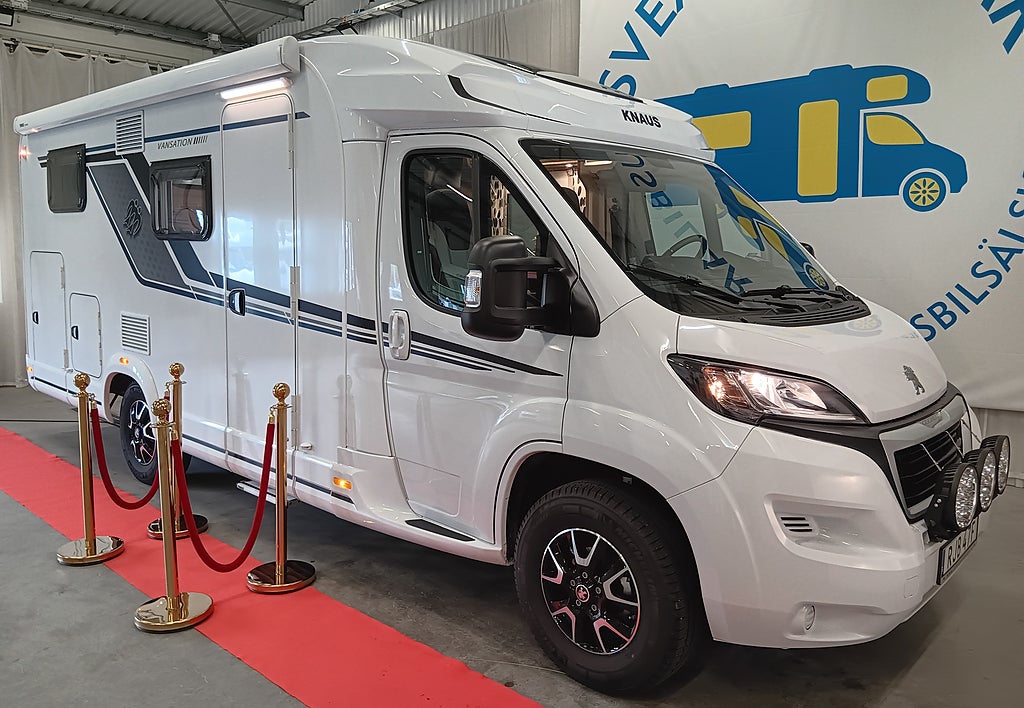 Knaus VanTI 650MEG Golvvärm Invert Solce Cykelstäl VINTERKAMP 