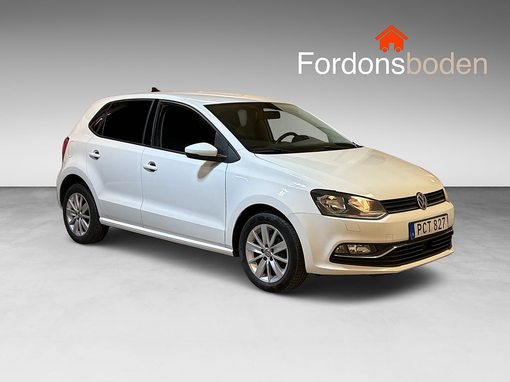 Volkswagen Polo 5-dörrar 1.2 TSI DSG Bluetooth Nyservad 90hk