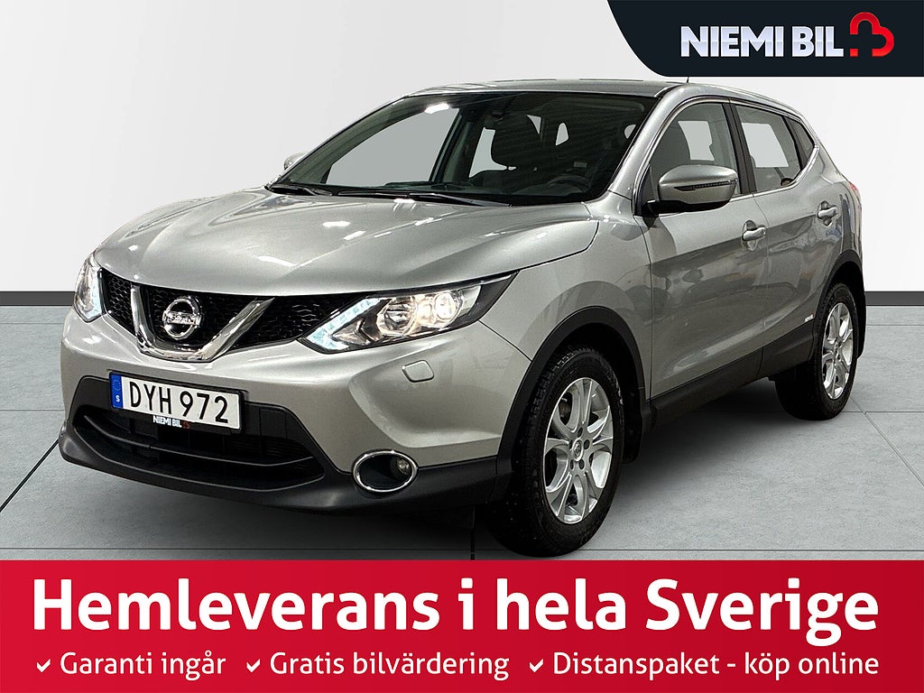 Nissan Qashqai 1.2 DIG-T Farthållare ISOFIX S&V-däck