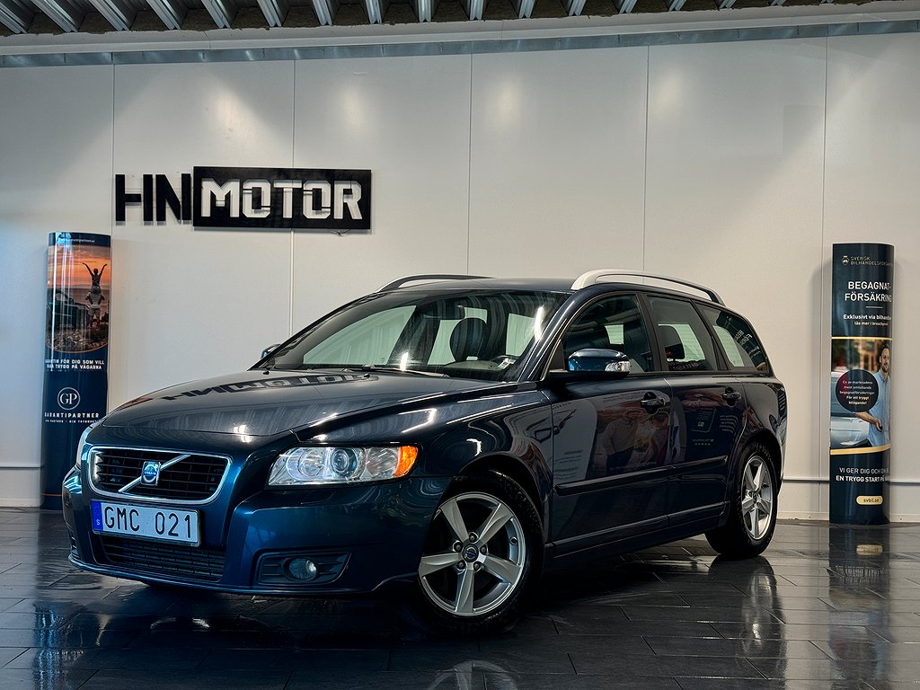 Volvo V50 D5 Summum |ElStol|Helskinn|HPAudio|MinnesStol|DRAG