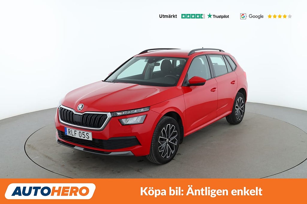Skoda Kamiq 1.0 TSI / CarPlay, Dragkrok, Backkamera