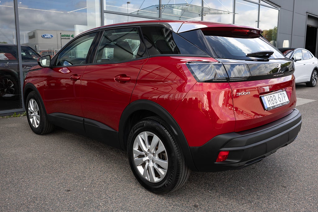 Peugeot 3008 130 hk Automat Bensin Active Pack NYSERVAD