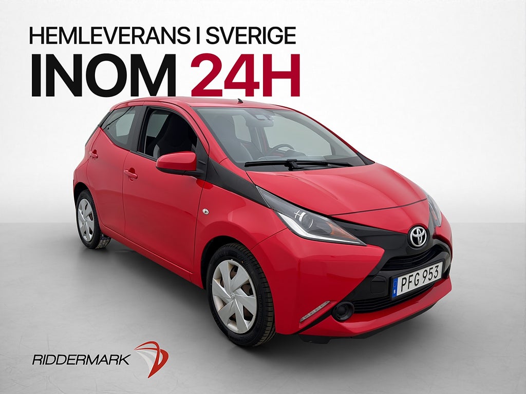 Toyota Aygo 1.0 VVT-i 69hk X-PLAY Lane assist AUX Låg-Skatt