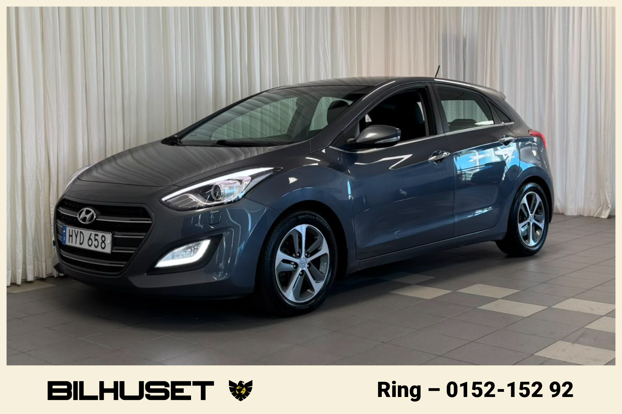 Hyundai i30 1.6 CRDi AUT Premium Drag 2016, bild 4/10
