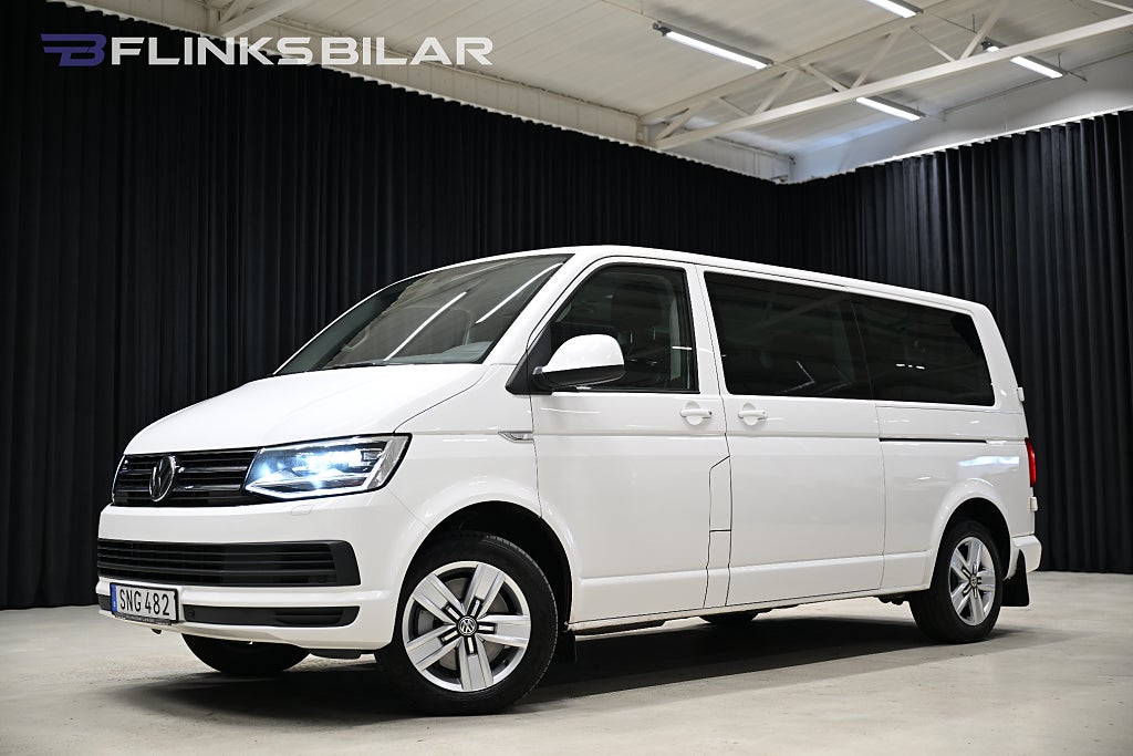 Volkswagen Caravelle 4Motion DSG 204HK L2|8-Sits|Dubbeldörr|LED|
