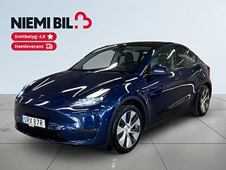 Tesla Model Y Long Range AWD Drag/360°/förkond app/skinn/Pano/S&Vdäck – bild 1