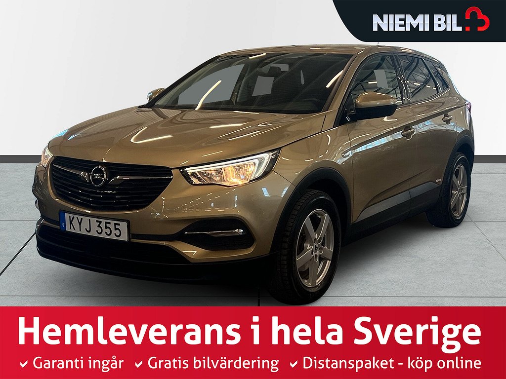Opel Grandland X 1.2 Turbo S&V renkaat/kamera/M&K lämmitys/vetokoukku