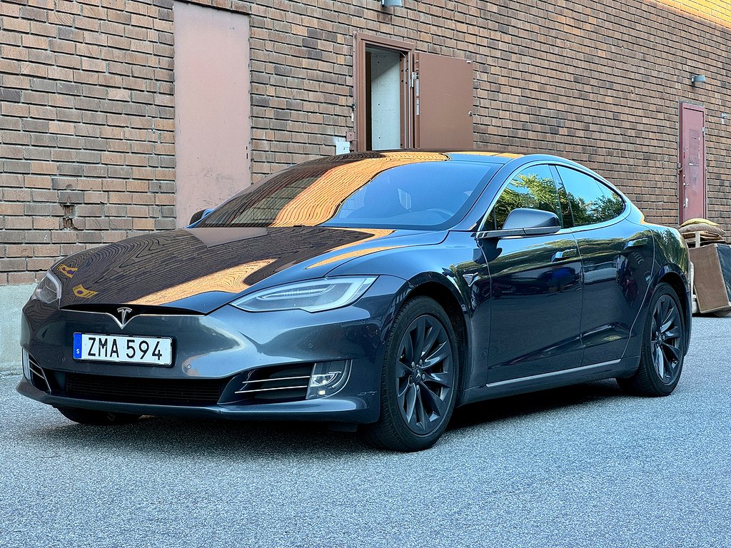 Tesla Model S 100D Panorama Luftfjädring Leasbar Nybes