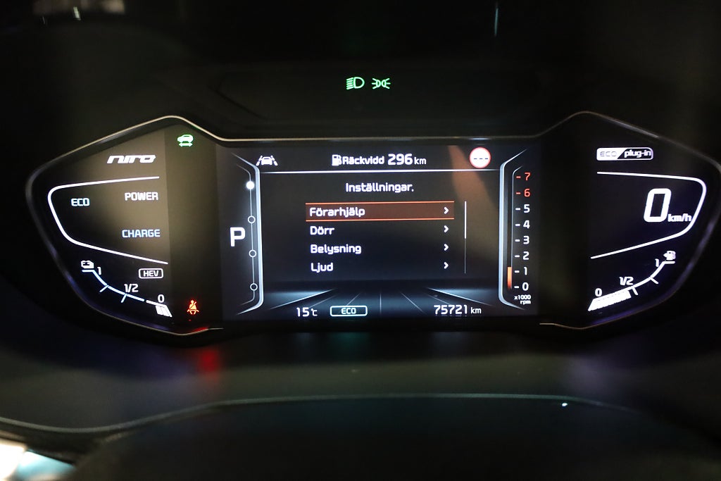 Kia Niro P-HEV DCT Advance Plus 2 Kamera Navi Leasbar Läder 2020