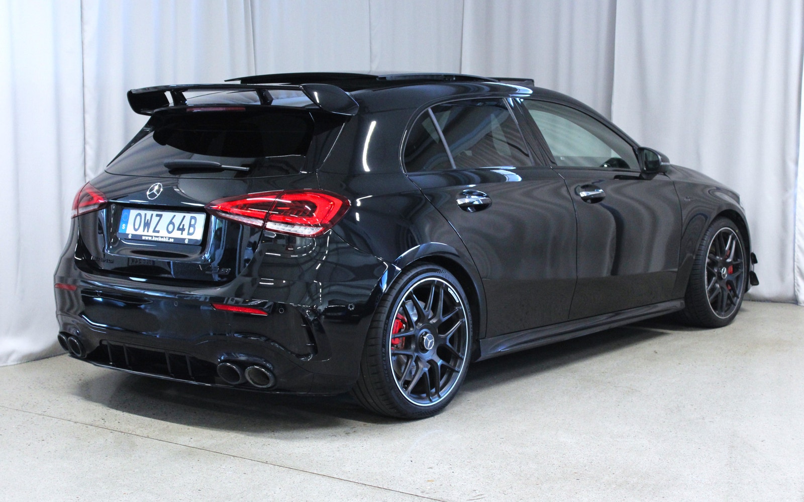 Mercedes-Benz A45S AMG 4MATIC+ Panorama, Aero pkt, Drivers Pkt, Premium Plus 2022 - miniatyr 2
