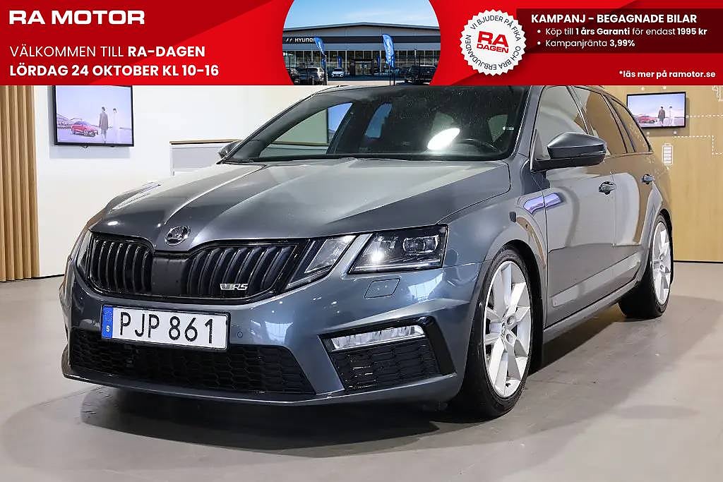 Skoda Octavia 2.0 TDI RS AUT 4x4 Navi Värmare Kamera Canton CarPlay 2018