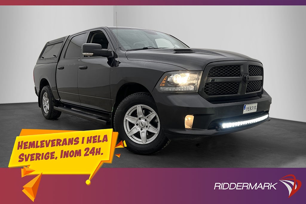 Dodge RAM Sport Black Edt V8 4x4 Alpine Taklucka Kåpa Moms