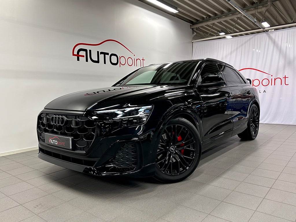 Audi Q8 50 TDI S-Line MOMS/VAT Selection 22" Pano Drag OLED