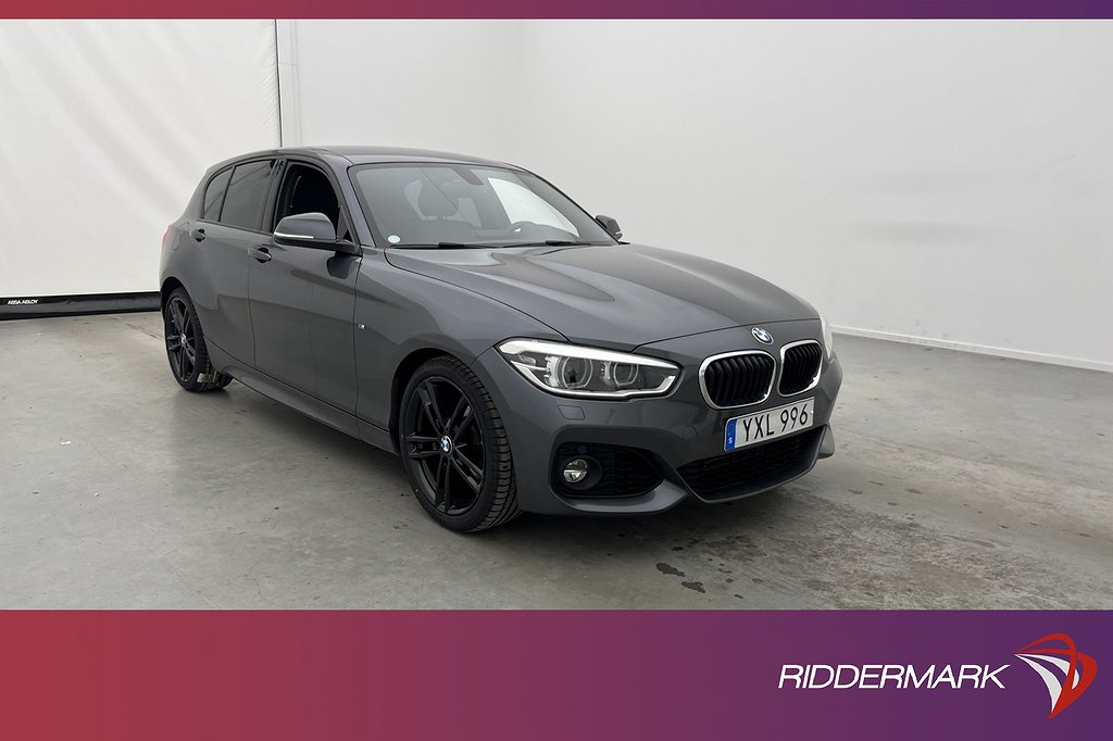 BMW 118 i 136hk M Sport HiFi Skinn Sensorer Rattvärm Keyless