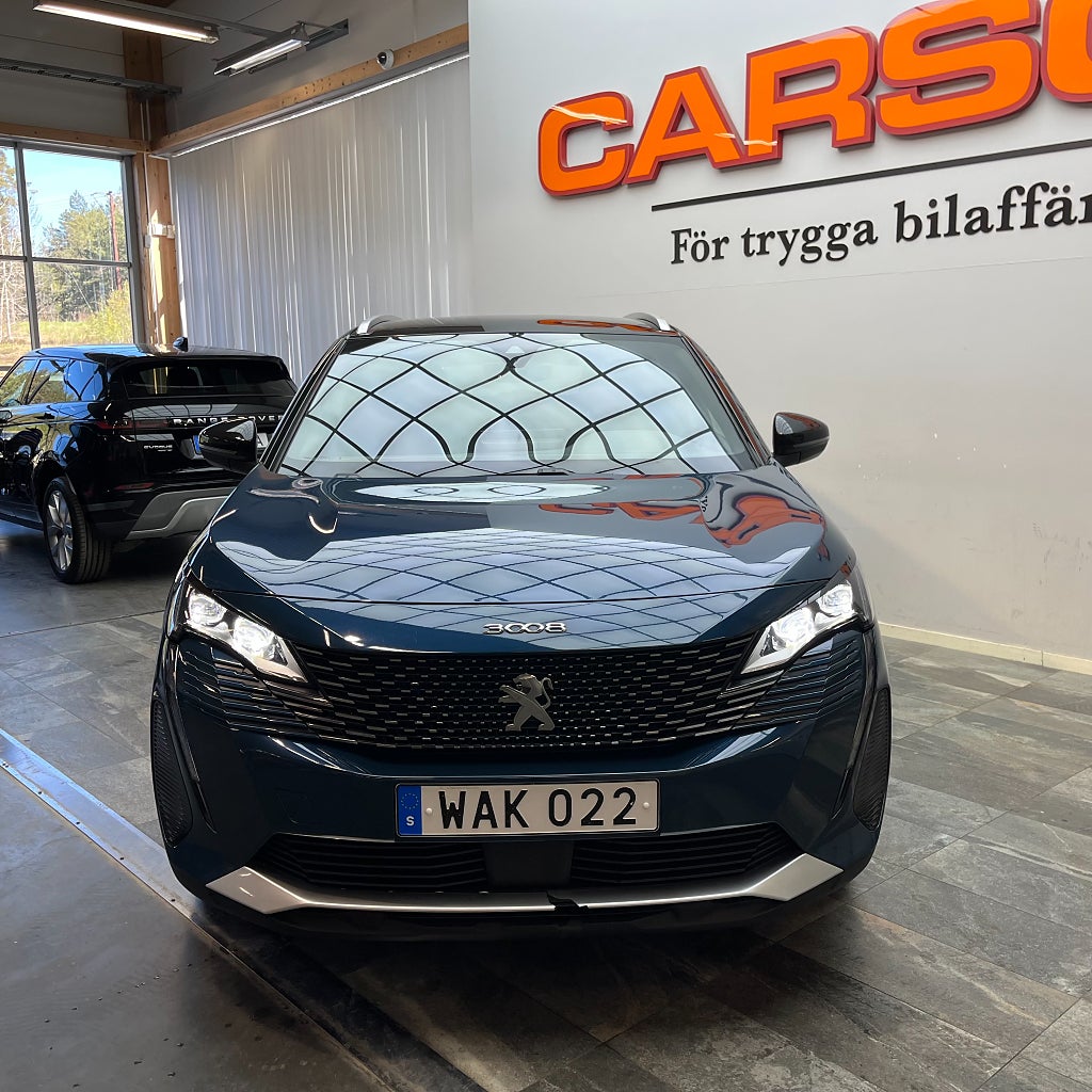 Peugeot 3008 1.2 PureTech 131hk GT Adaptiv F-hållare Navi KameraMOMS