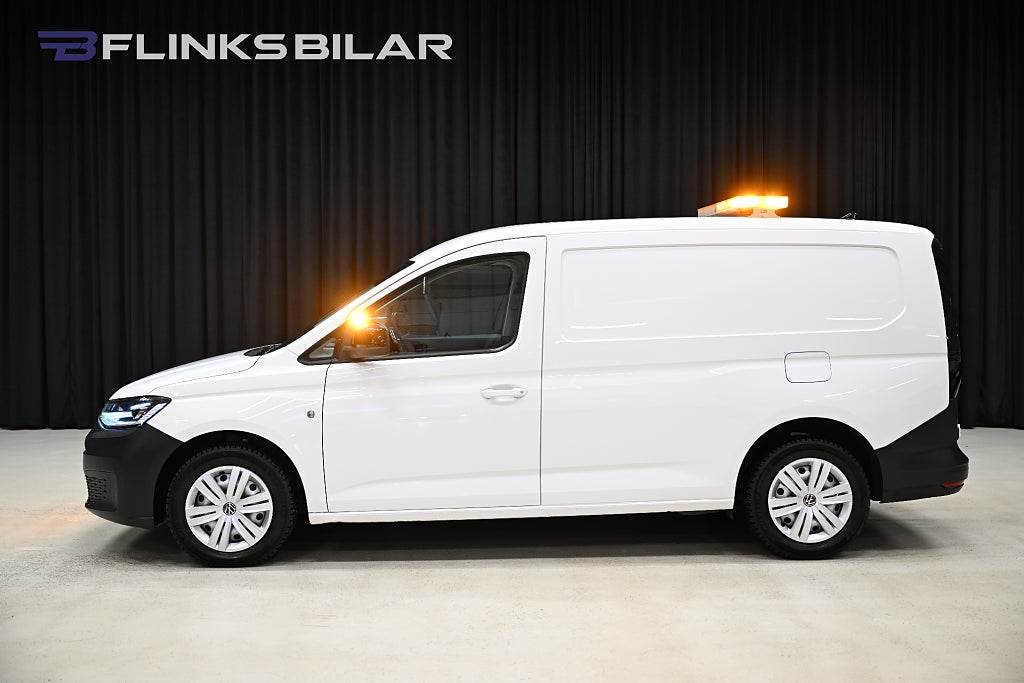 Volkswagen Caddy Maxi DSG 122HK Drag|Värmare|LED|Backkamera|Lågmil|Leasbar