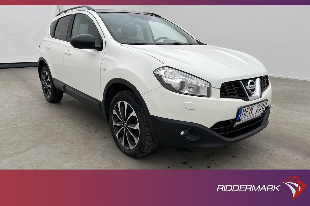 Nissan Qashqai 1.6 130hk 4x4 Värmare Pano 360° Navi Drag