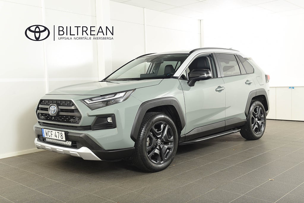 Toyota RAV4 2,5 Elhybrid AWD Adventure JBL Teknikpaket Drag