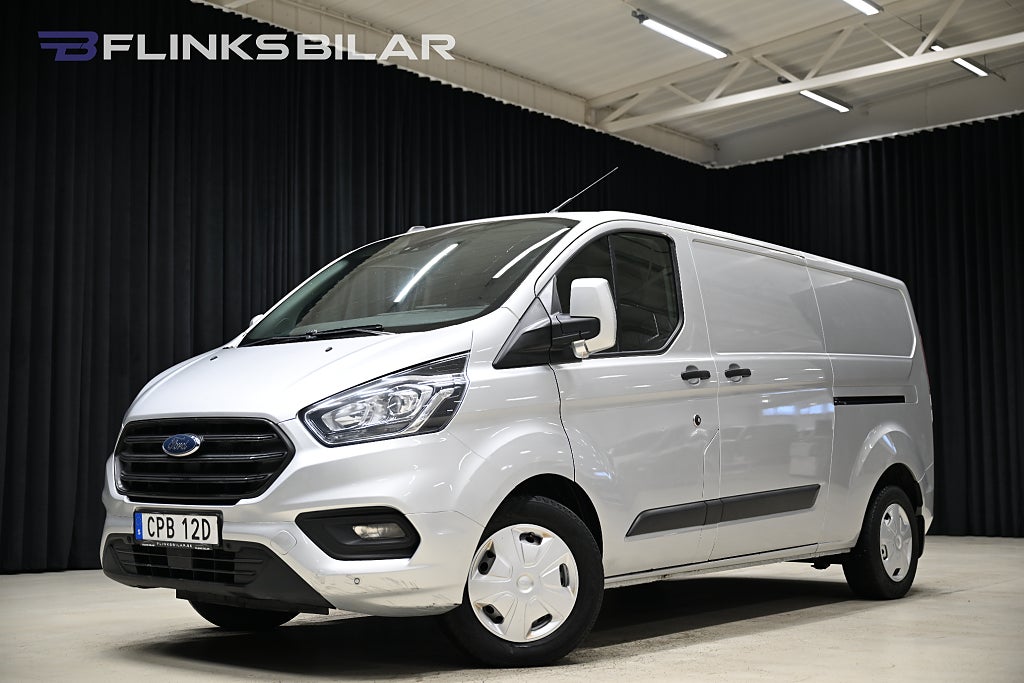 Ford transit Custom 130HK L2 Automat|Servicebil|Dubbeldörr|Nykamrem