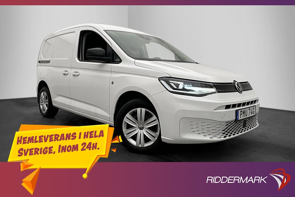Volkswagen Caddy 2.0TDI 4M Värmare B-Kamera CARPLAY MOMS