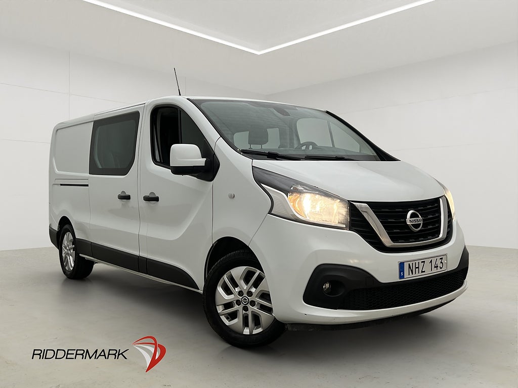 Nissan NV300 L2 CrewVan 6-Sits Värmare Dragkrok B-Kamera