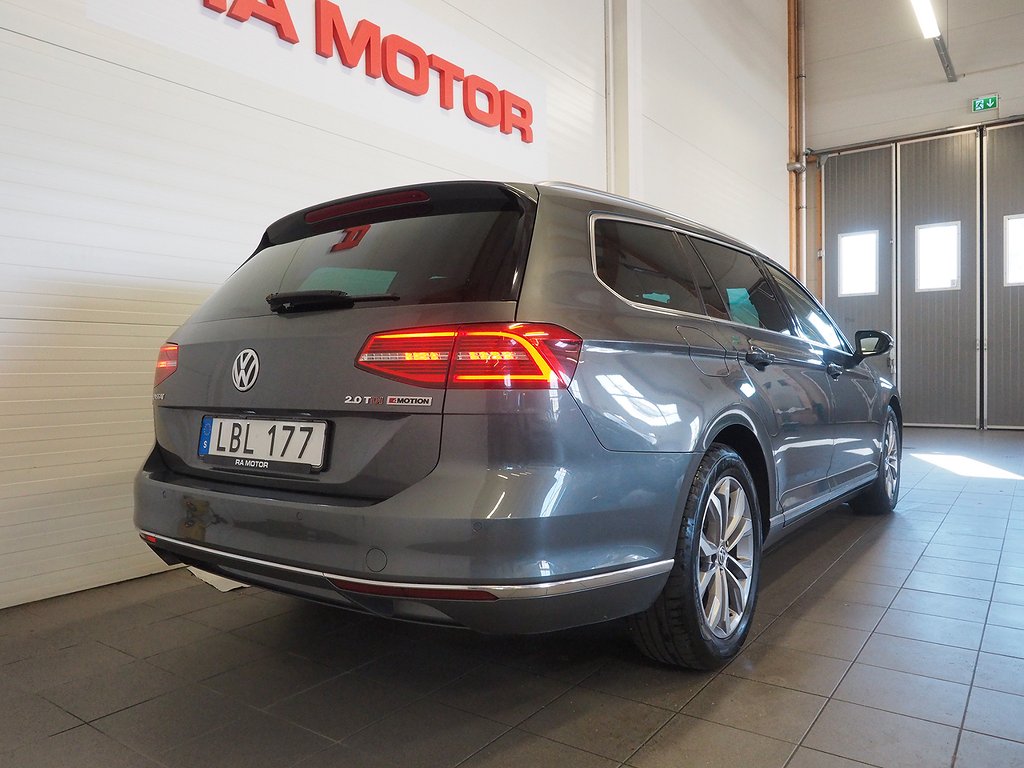 Volkswagen Passat SC 2.0 TDI 4Motion 190hk | Drag | D-Värm 2016