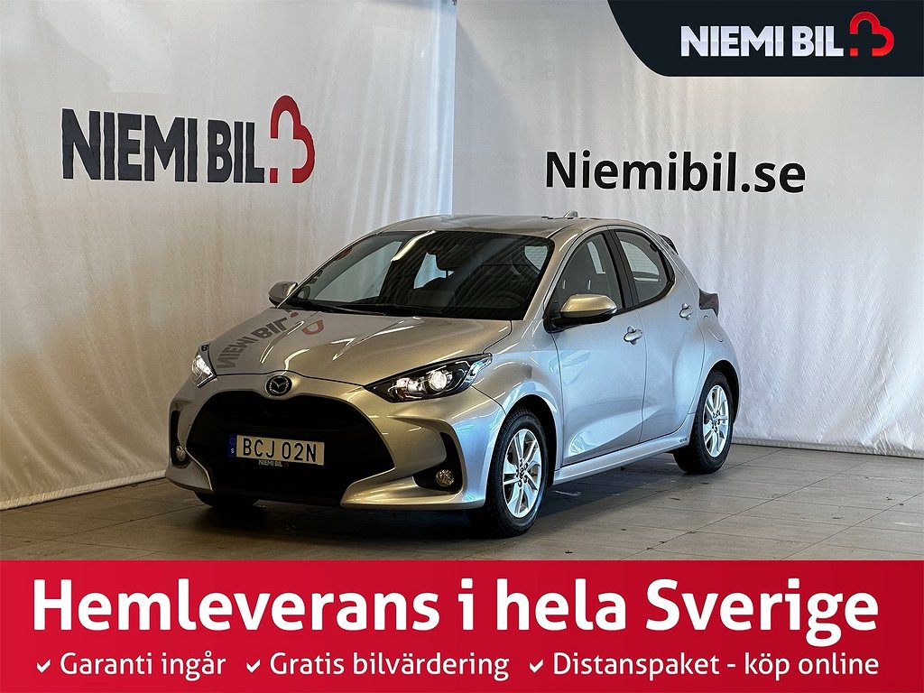 Mazda 2 Hybrid 116hk Kamera/Adaptiv Farthållare/10ÅrsGaranti