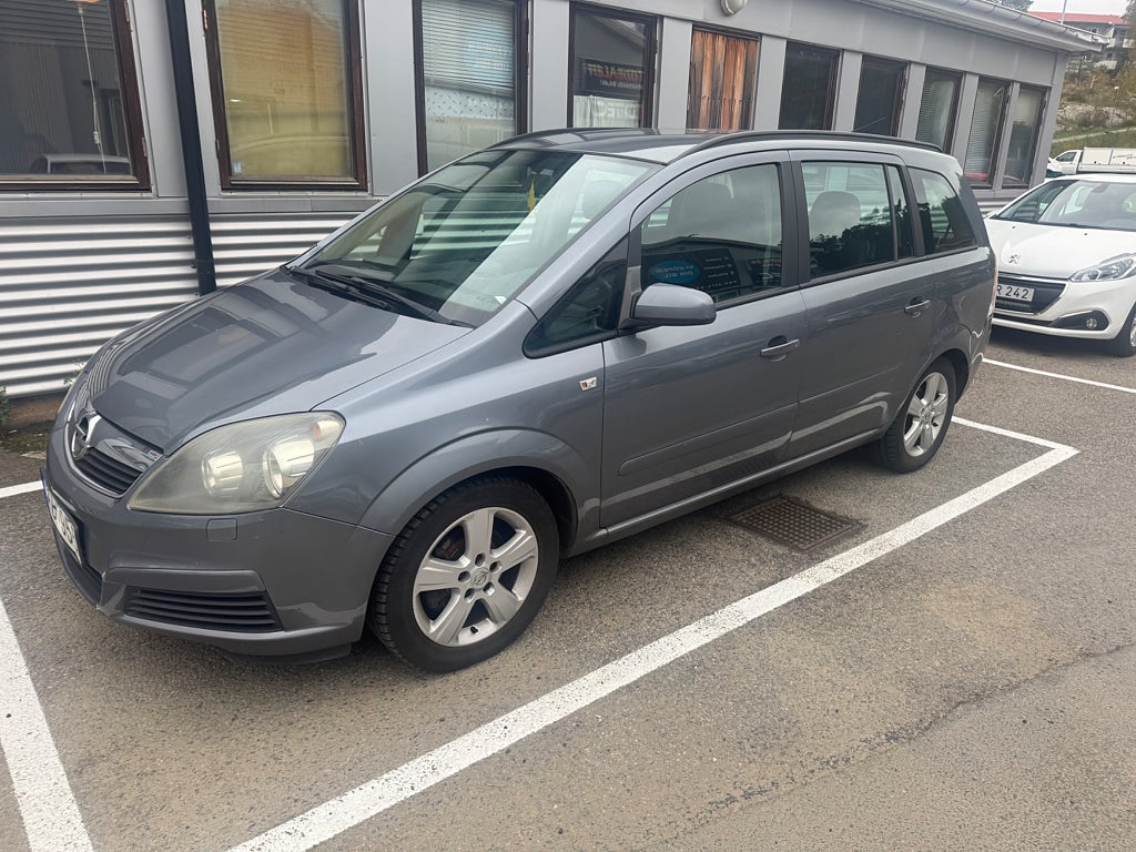 Opel Zafira 1.8 7 sits 140hk