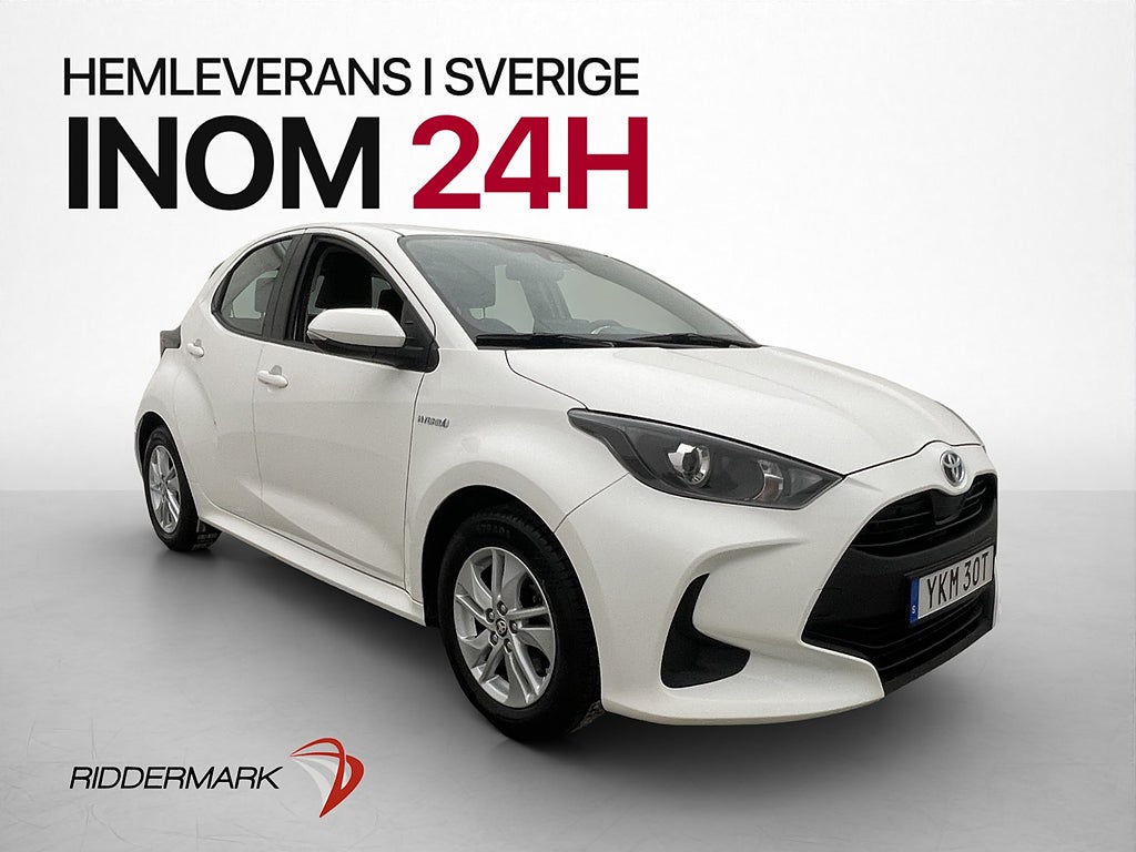 Toyota Yaris Hybrid 116hk Active Kamera Adp-Farthållare BT