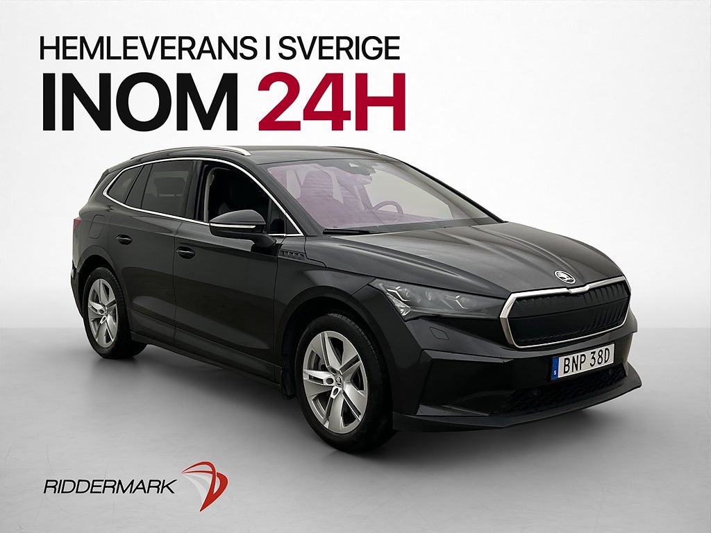 Skoda Enyaq iV 80x 265hk Värmare Kamera CarPlay Drag MOMS