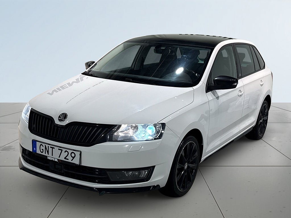 Skoda Rapid Spaceback 1.2 TSI Monte Carlo Drag Mvärm Pano GPS SoV