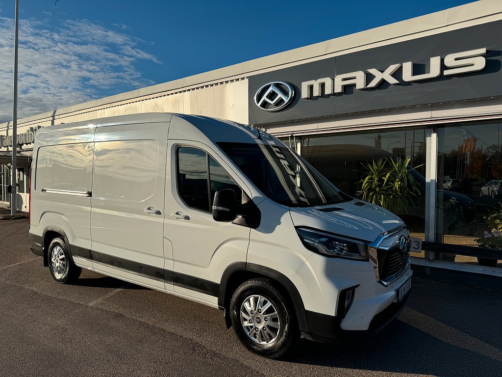 Maxus E-Deliver 9 72 kWh Modul Express! Budbils inredning. 