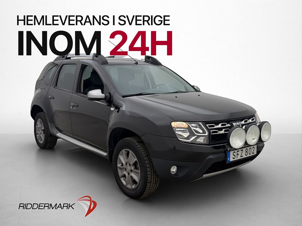 Dacia Duster 1.2 TCe 125hk Extra-Ljus Navi Skinn P-Sensorer