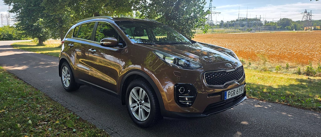 Kia Sportage 1.7 CRDi DCT Advance Euro 6, Svensksåld, Låg skatt. 
