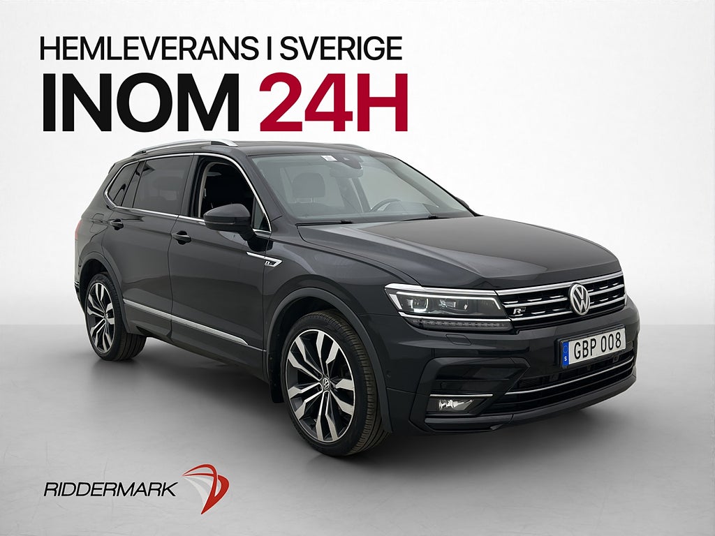 Volkswagen Tiguan Allspace R-Line 7-Sits Cockpit Kamera Värm