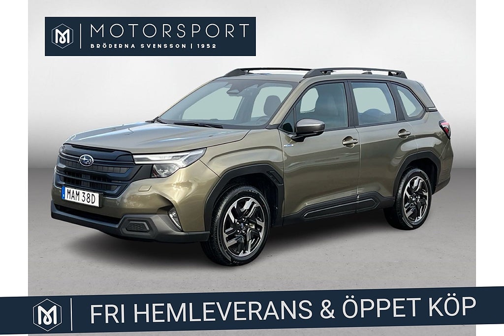 Subaru Forester e-Boxer Aut XFuel Apple Adap-farth Dragkrok LÅG SKATT