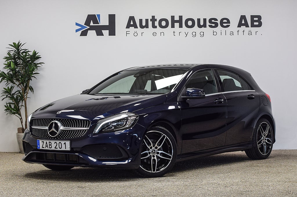 Mercedes-Benz A 180 AMG CarPlay Backkamera LED Garanti 4,99% Ränta