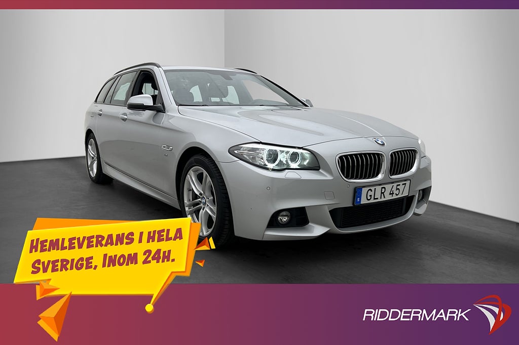 BMW 520 D xDrive Touring M Sport Navi HiFi Skinn Dragkrok