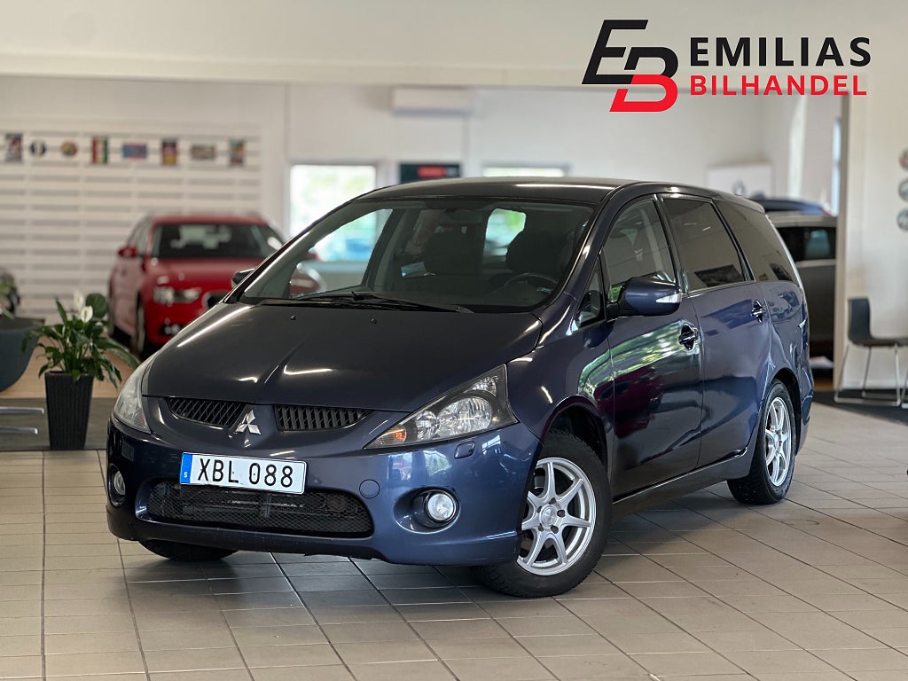Mitsubishi Grandis 7-seater 2.4 MIVEC INVECS-II Drag Farthållare 165hk
