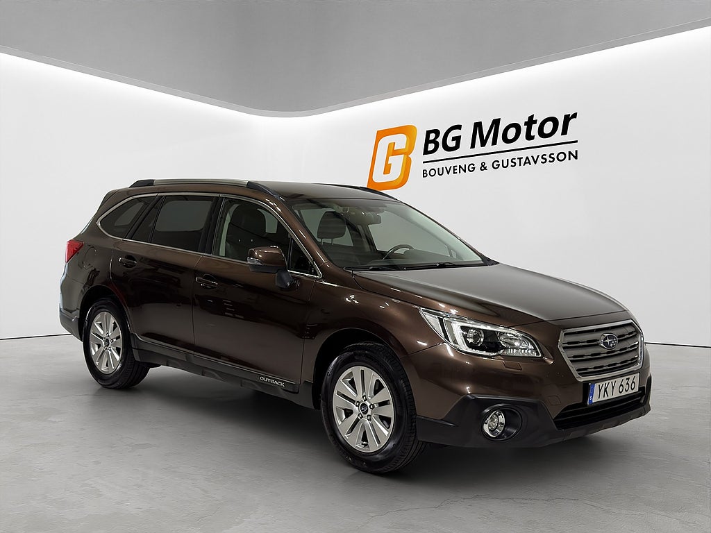 Subaru Outback 2.5 4WD 175HK Aut Drag/Backkamera/Elstol-förare/ACC/BT