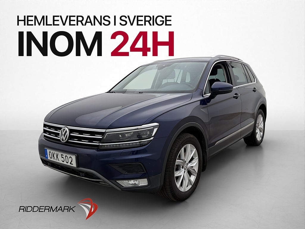 Volkswagen Tiguan 2.0TDI Endast 0,57l/mil K-Rem bytt Adptv-F