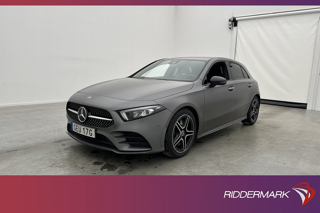 Mercedes-Benz A 250 AMG Widescreen Värm Kamera Navi Ambient