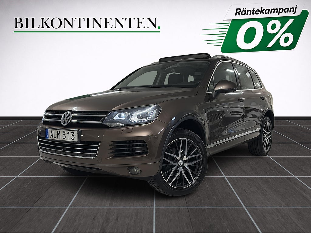 Volkswagen Touareg 3.0TDI 4M 1-Brukare *RÄNTEKAMPANJ 0%* Värmare Pano 360°