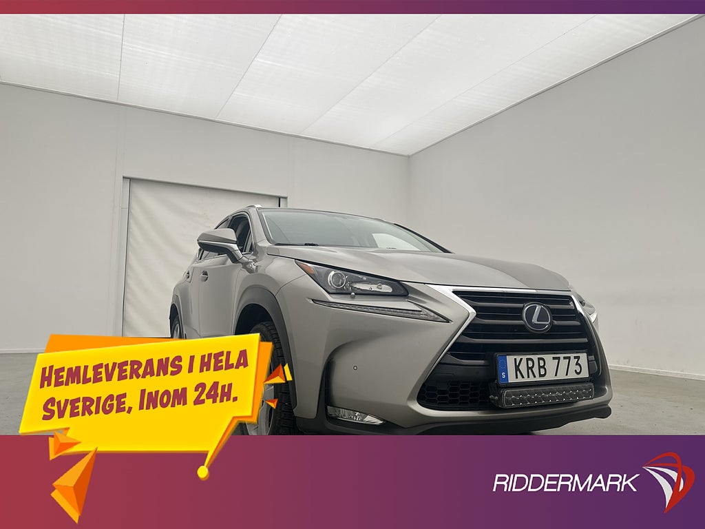 Lexus NX 300h AWD 2.5 Executive Navi Kamera Skinn Rattvärme