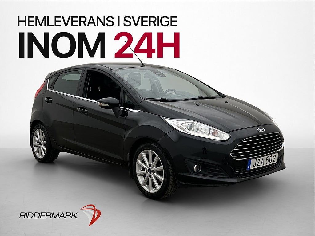 Ford Fiesta 1.0 EcoBoost Titanium M-Värmare Kamrem-Bytt