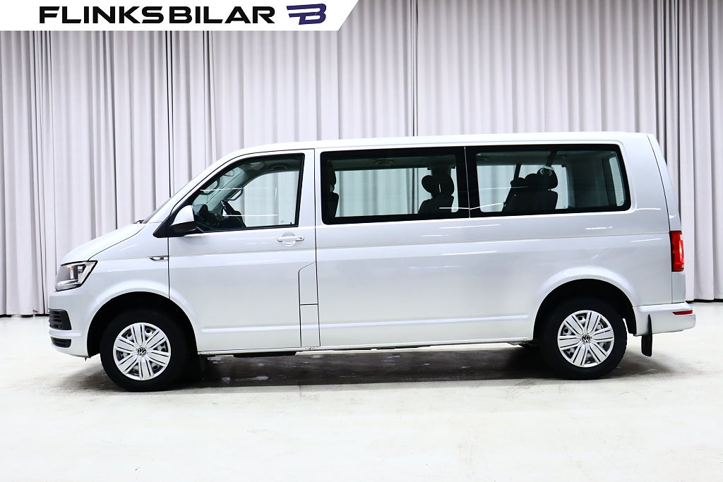 Volkswagen Caravelle DSG 150HK L2|9-Sits|Drag|Värmare|Moms