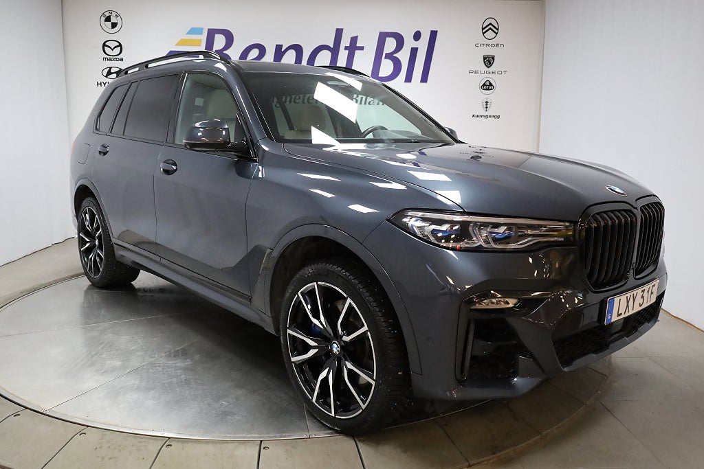 BMW X7 xDrive30d M Sport | 7-sits | Sky Lounge Se utrustning!