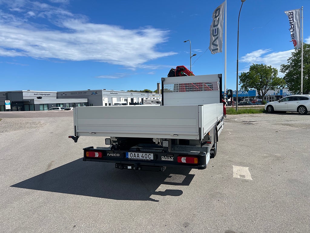 Iveco Daily 72C18 A8 Kranbil Palfinger Kran Fullutrustad