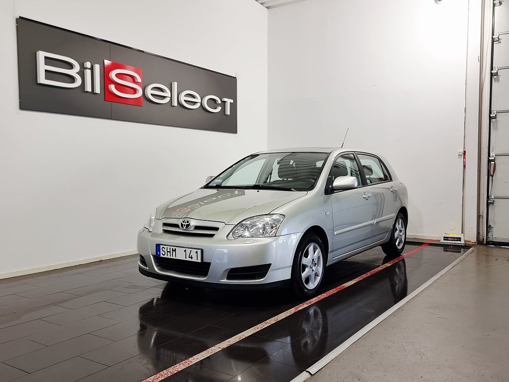 Toyota Corolla 5-dörrars 1.6 VVT-i Euro 4 Ny Servad 2 Ägare LåGmill...
